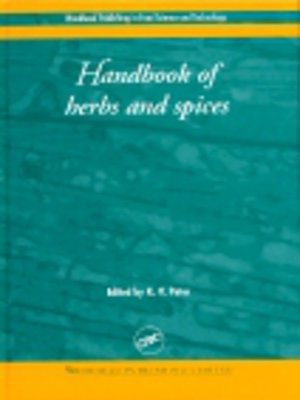 cover image of Handbook of Herbs and Spices, Volume 1